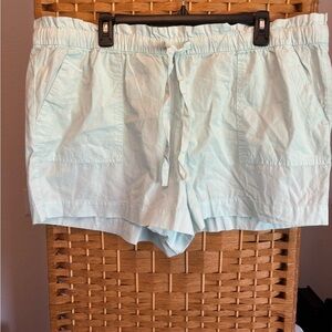 Loft Outlet Shorts Women's Size Xl Pocket Drawstring Blue NWT